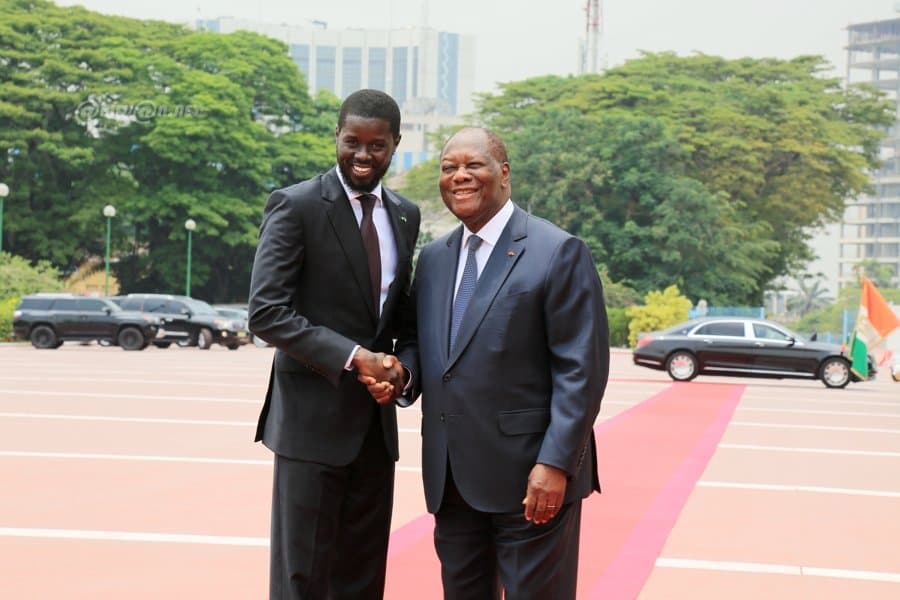 Côte d’Ivoire-Sénégal :  Alassane Ouattara et Diomaye Faye s’engagent à redynamiser les relations entre les deux pays