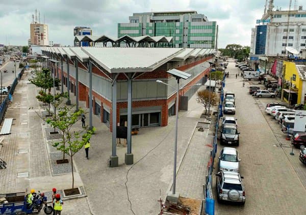 Bénin : Nouveau marché de Ganhi, un chef d’œuvre architectural au service des commerçants de Cotonou