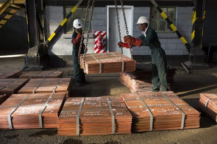 Zambie : La production de cuivre atteint 820 670 tonnes soit une hausse de 12 % par rapport à 2023