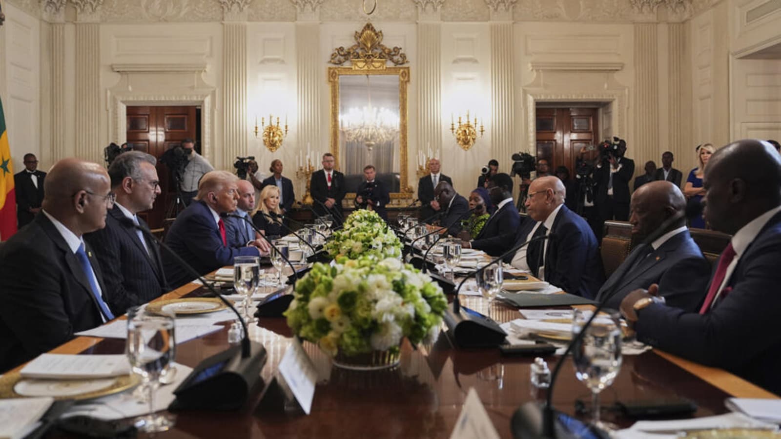 Mini-sommet à la Maison Blanche : Les présidents africains invités mettent en avant la richesse de leurs sols devant Donald Trump