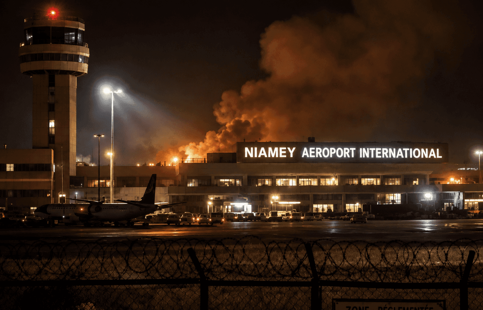Niger :  Nuit de fortes tensions à Niamey, des tirs entendus autour de l’aéroport et du palais présidentiel