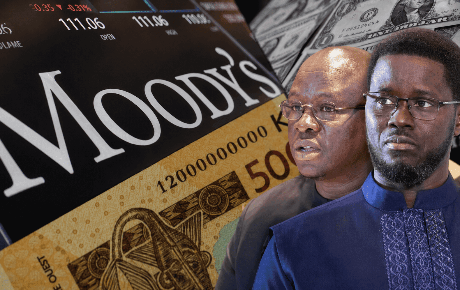 Sénégal : Moody’s abaisse encore la note à Caa2, la pression s’intensifie en pleine négociation avec le FMI