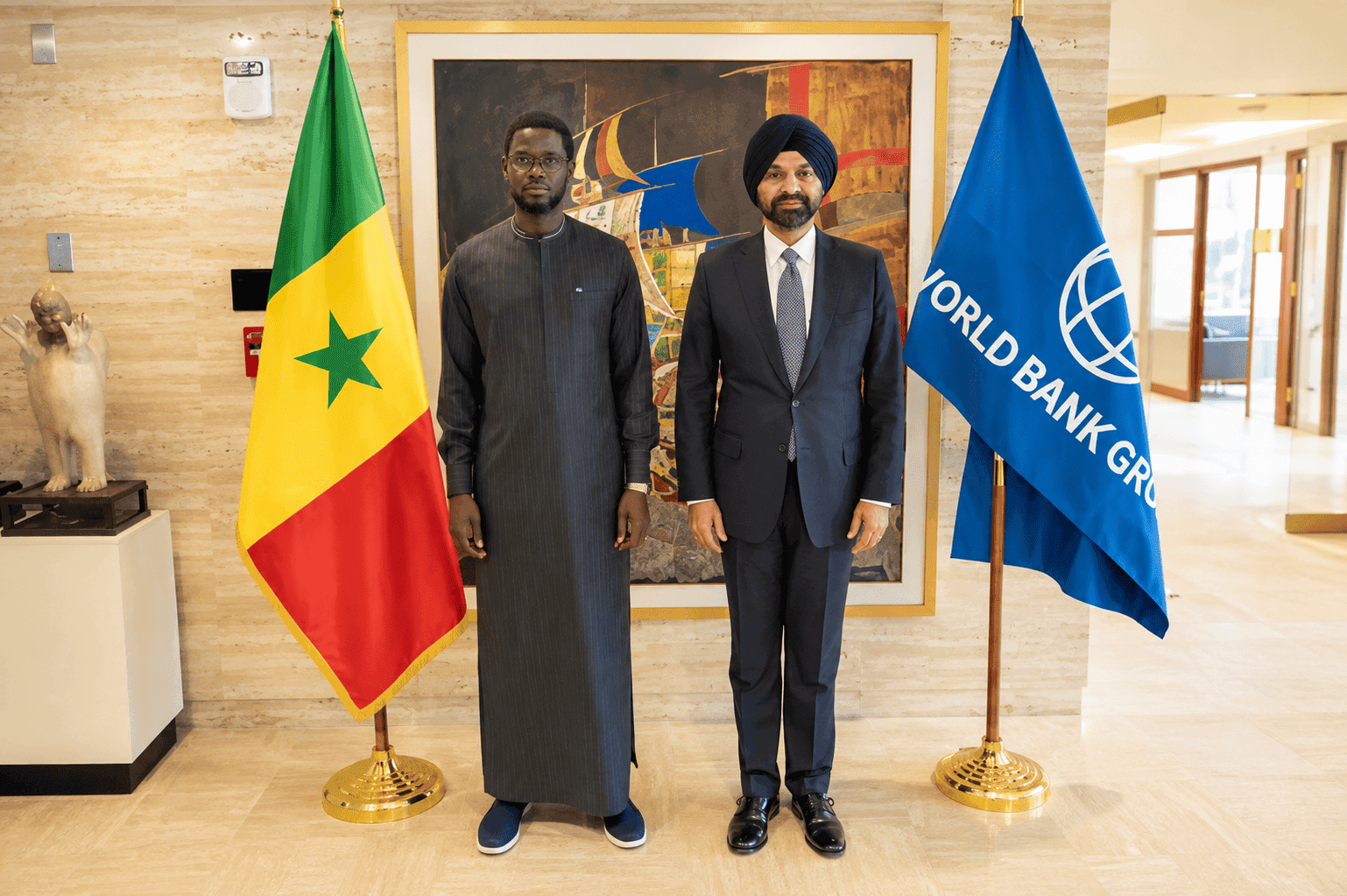 Sénégal : En mission à Washington, l’offensive de Bassirou Diomaye Faye pour attirer les investisseurs américains