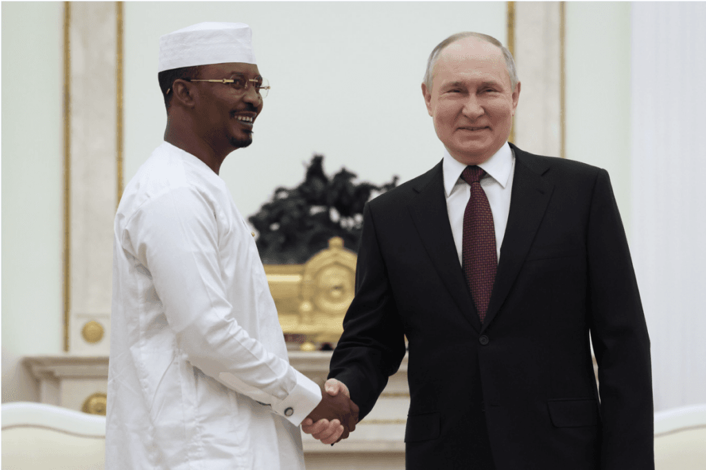 Visite du chef de l’Etat tchadien en Russie