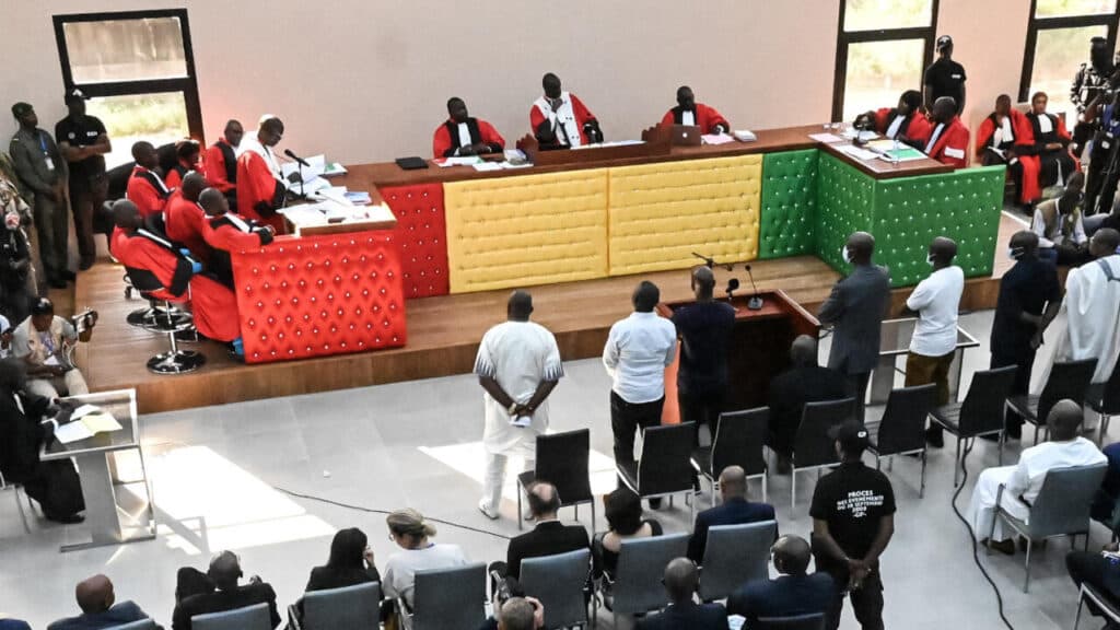 Guinée : Procès du 28-Septembre, les images du massacre du stade projetées pendant l’audience