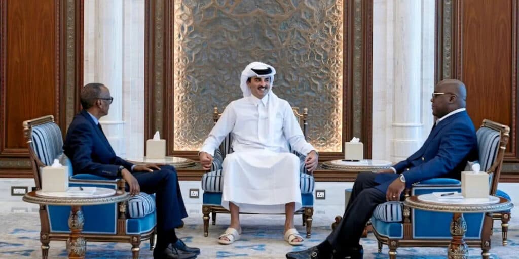 Est de la RDC : Entretien direct entre Félix Tshisekedi et Paul Kagame au Qatar, vers un cessez-le feu immédiat et inconditionnel