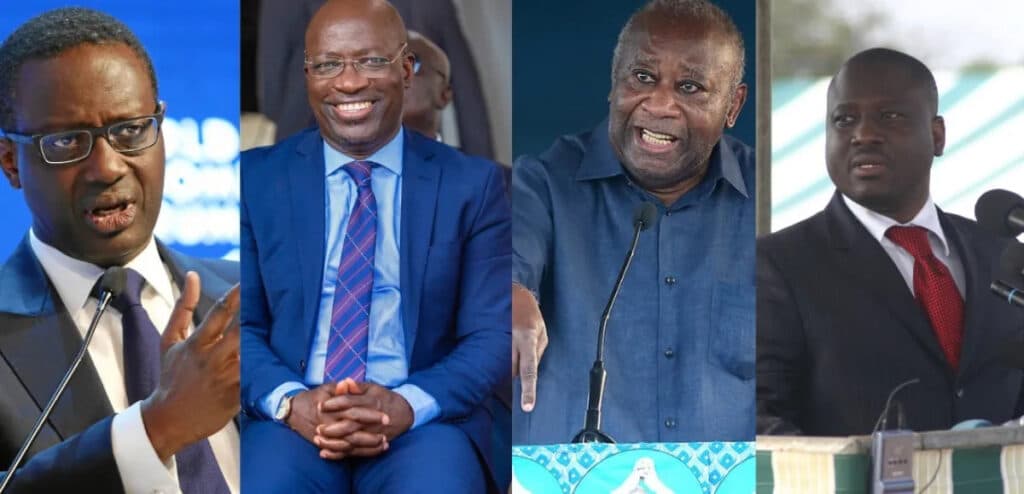 Côte d’Ivoire : Tidjane Thiam, Laurent Gbagbo, Guillaume Soro et Charles Blé Goudédéfinitivement exclus de la présidentielle
