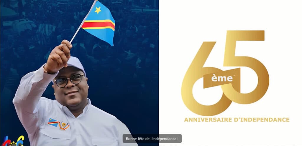 65 ans d’indépendance de la RDC : Félix Tshisekedi appelle à l’union sacrée autour de l’accord de paix signée à Washington