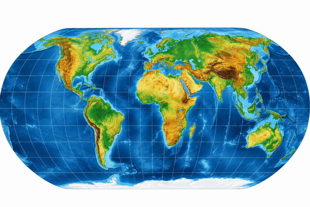 Equal Earth : la carte du monde qui rend à l’Afrique sa vraie superficie entre en classe