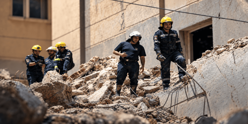Égypte : Six morts et sept blessés dans l’effondrement d’un immeuble résidentiel au Caire
